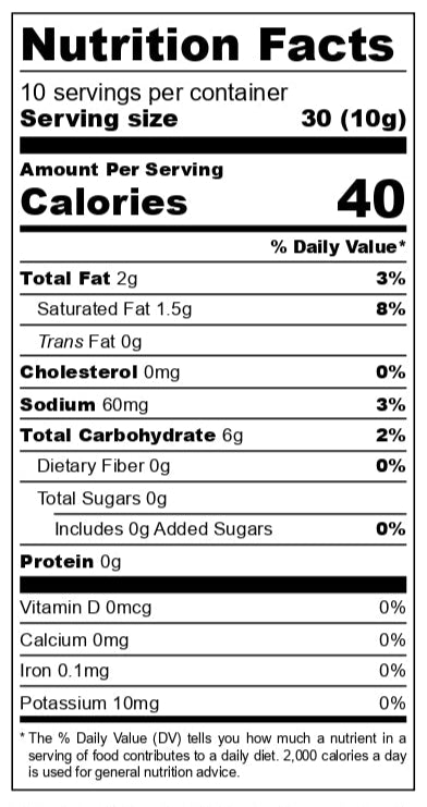 Nutrition Facts