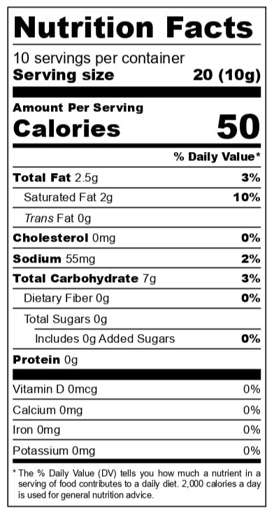 Nutrition Facts